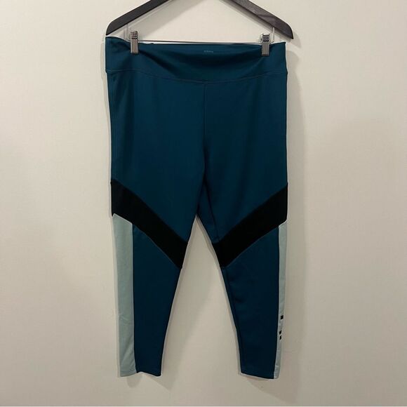 adidas Women's Designed 2 Move 7/8 Tights NEW XL Tech Mineral - Picture 6 of 16